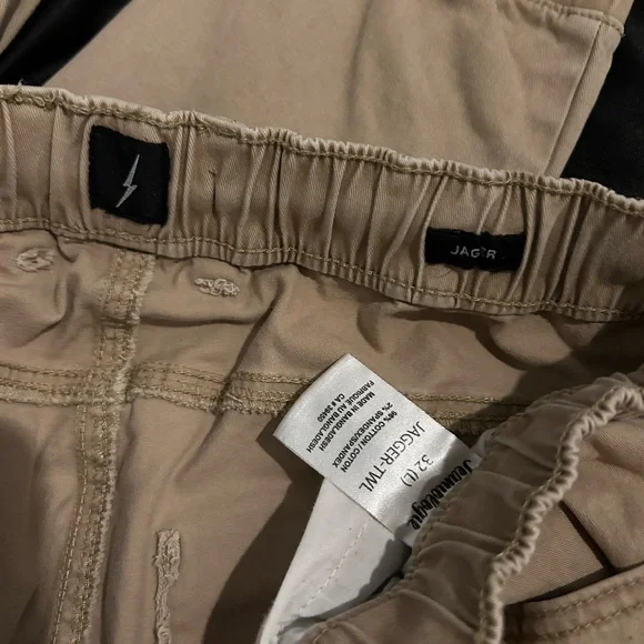 Drawstring khaki pants - Picture 4 of 4